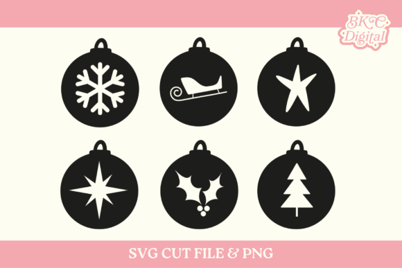 Download Christmas Bauble SVG &amp; PNG Bundle - Christmas bauble svg Collection