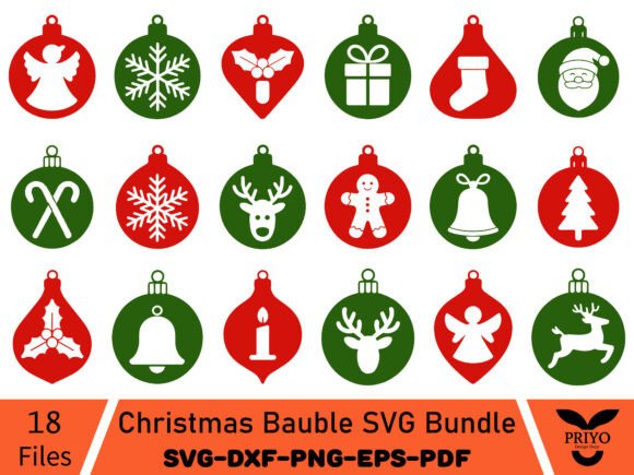Download Christmas Bauble SVG Bundle - Premium Resources