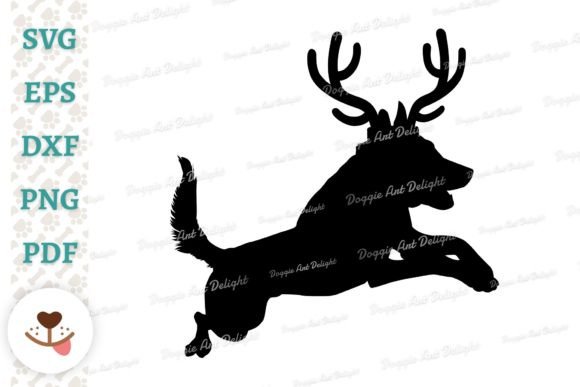 Download Christmas Malinois Dog Reindeer Antlers - Reindeer antlers Collection