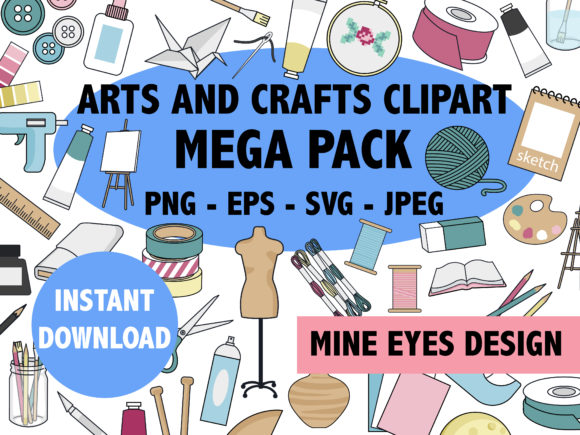 Download Arts and Crafts Mega Pack - Mega pack Collection