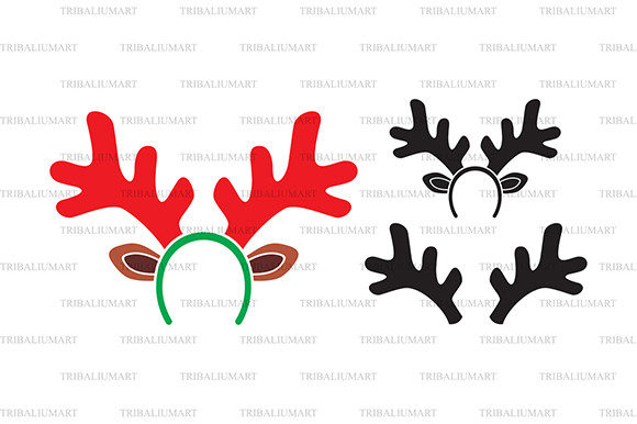 Download New Year Christmas Reindeer Antlers - Reindeer antlers Collection