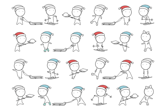 Download Winter Holidays and Christmas Icons - Winter holidays Collection